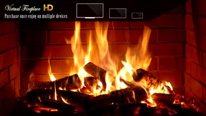 Virtual Fireplace In HD Screenshot