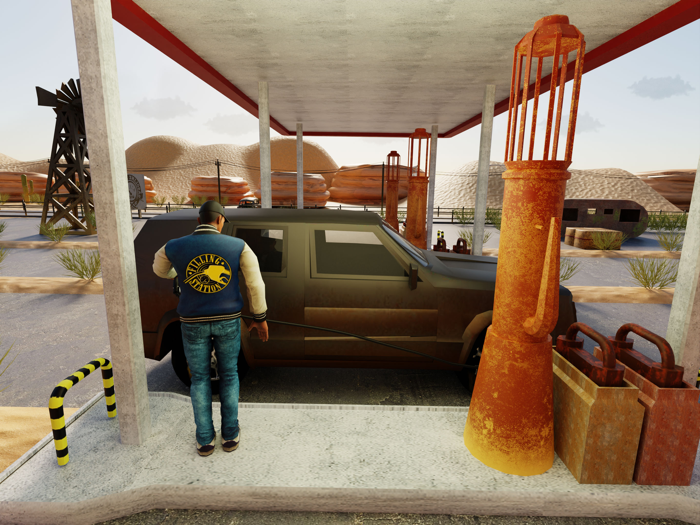 Gas Station Game