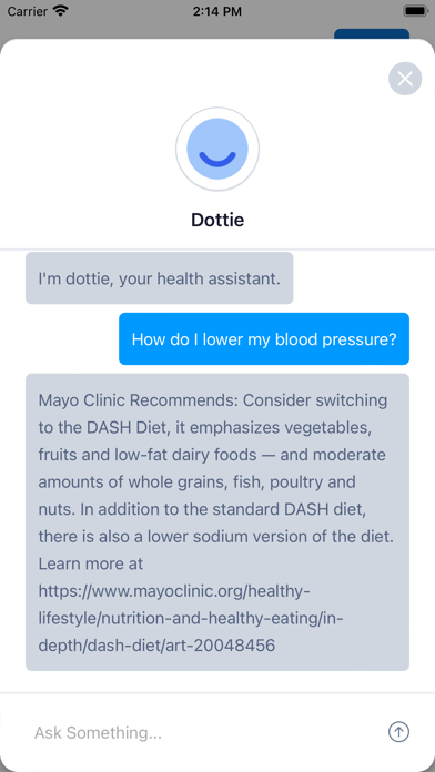 Dottie - Your Health Assistant Screenshot