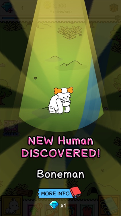 Human Evolution: Merge Game