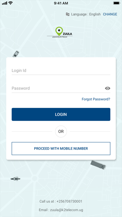 ZUULA Powered by K2Telecom Screenshot