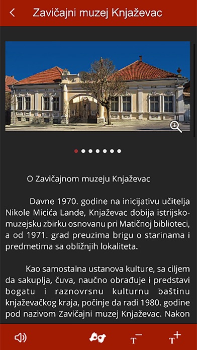 Zavicajni muzej Knjazevac Screenshot