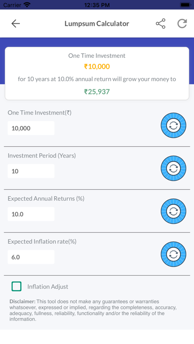 Oxyzen Financial App Screenshot