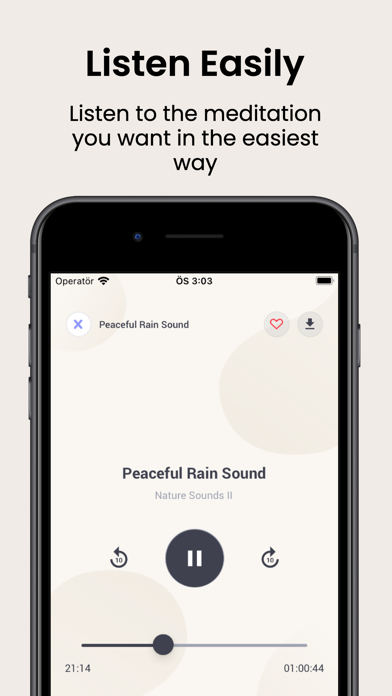 Meditation App: Sleep Sounds Screenshot