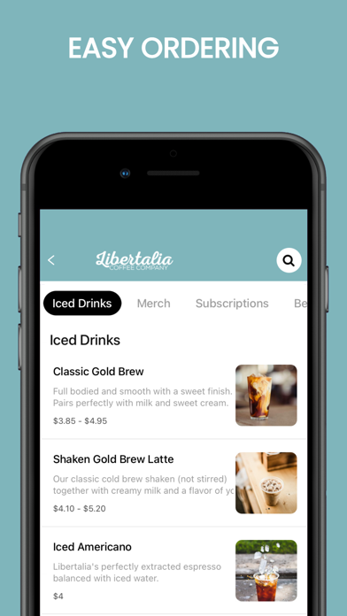 Libertalia Coffee Company Screenshot