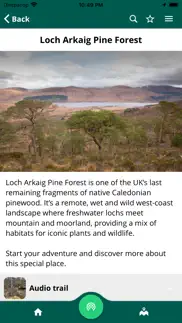 loch arkaig pine forest iphone screenshot 1