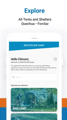 Game screenshot Decathlon Camp apk