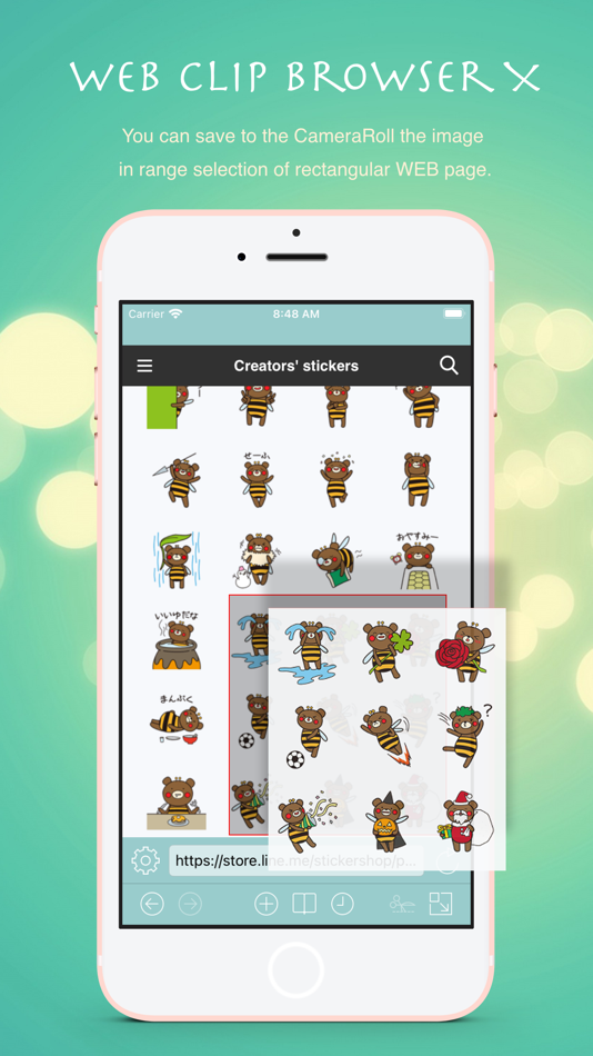 #1. WebClipBrowser X (iOS) Podle: Takeshi Kayahashi