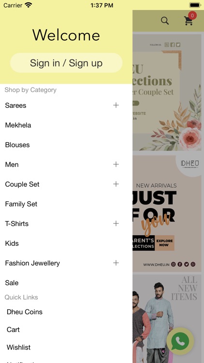 Dheu - Online shopping App