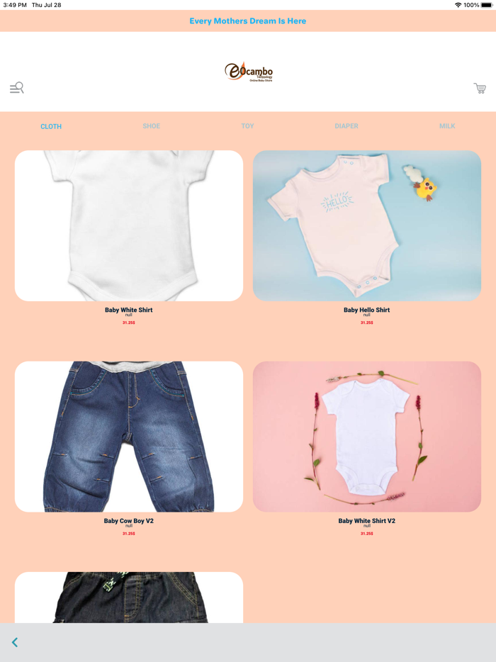 Online Baby Store