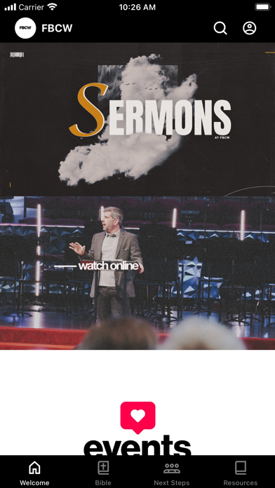 First Baptist Woodbridge Screenshot