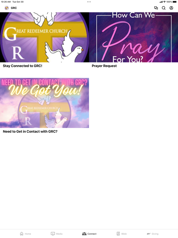 Great Redeemer Church GRC