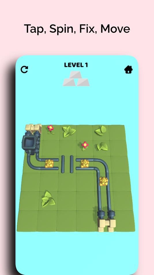 #3. Minecart Puzzle (iOS) Podle: Antonis Panoris