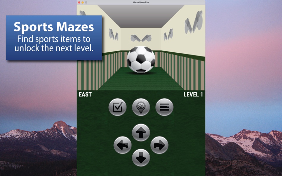 #6. Maze Paradise (macOS) 由: Mike Hempfling