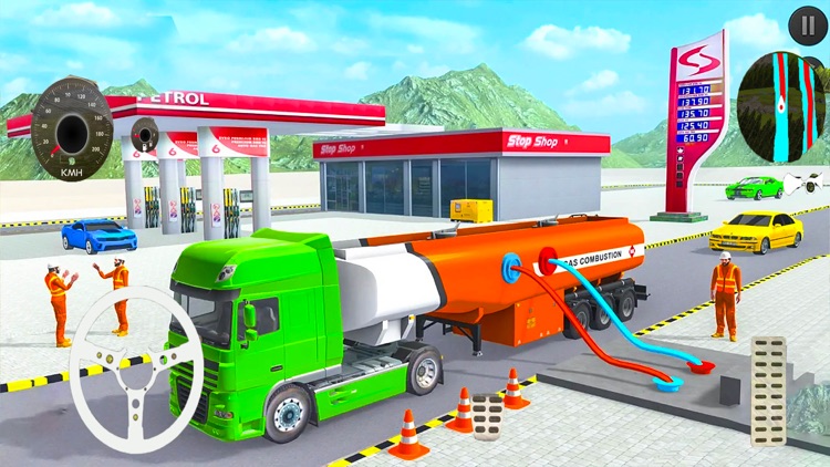 Oil Tanker Fuel Transporter 3D