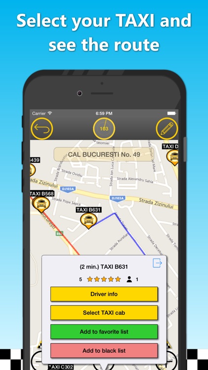 TAXI Bistrita Client screenshot-4