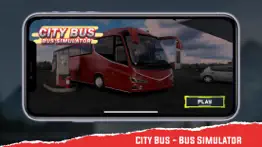 city bus: bus simulator iphone screenshot 1