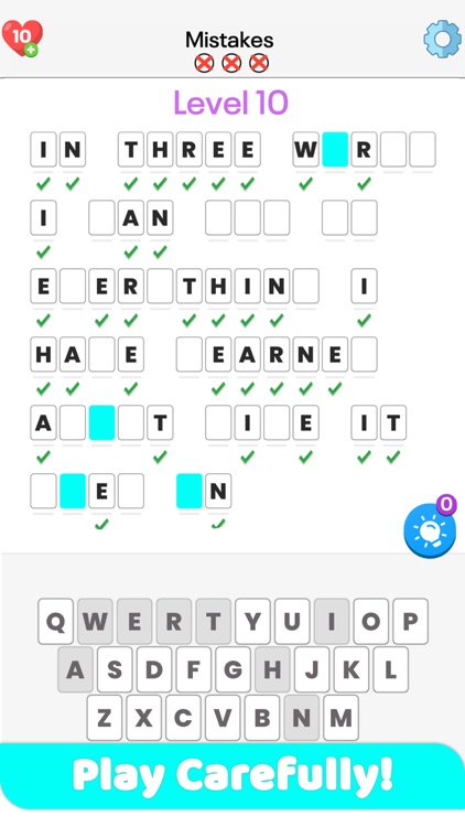 Cryptogram Puzzle: Brain Game screenshot-4