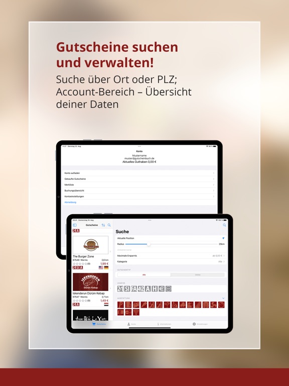 Screenshot #4 pour Mobile-Gutscheine.de