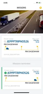 CEVA DRIVER TRACKING APP screenshot #1 for iPhone