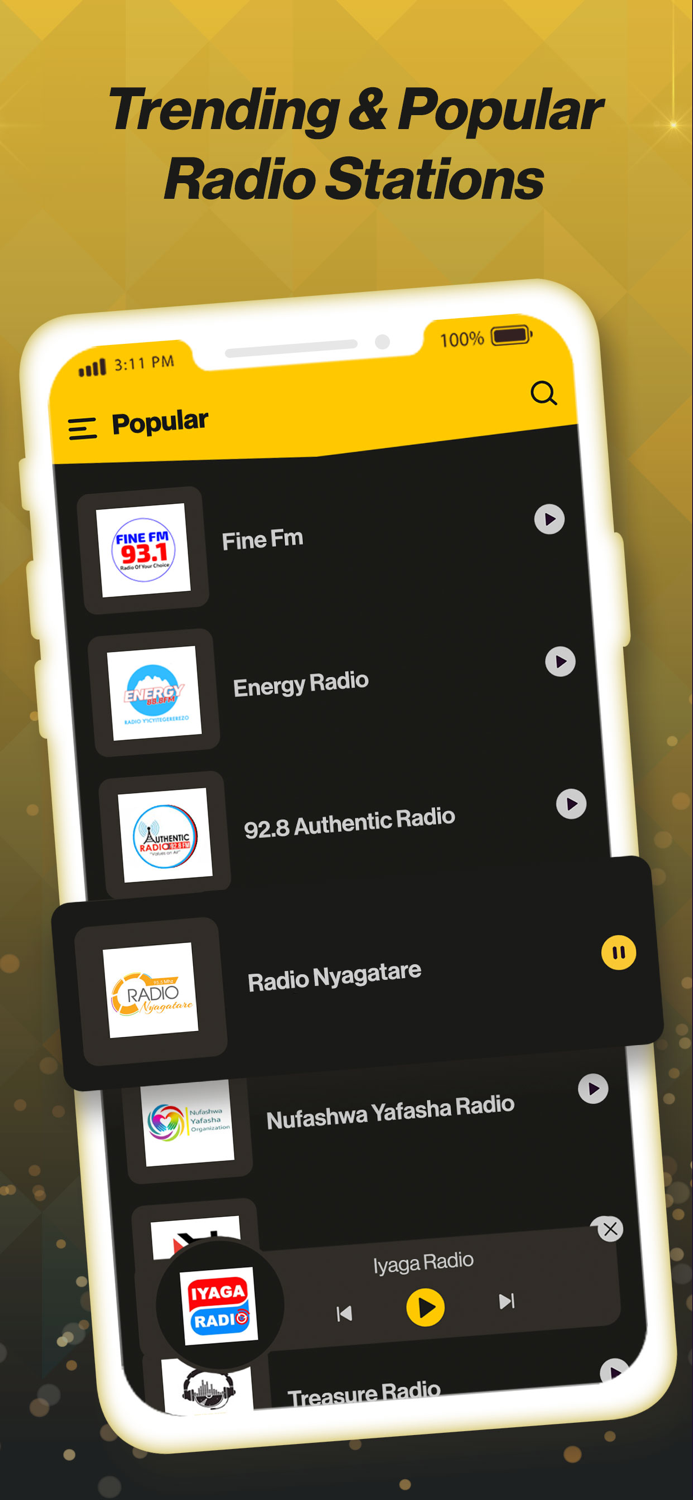 Live Rwanda Radio Stations