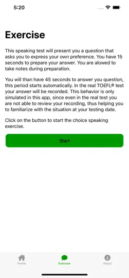 Game screenshot TOEFL Speaking Practice apk