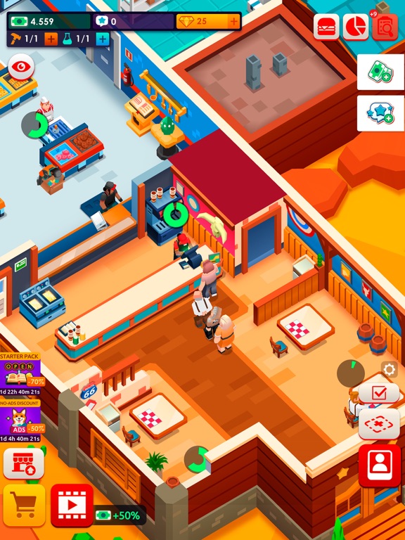 Idle Burger Empire Tycoon—Gameのおすすめ画像7