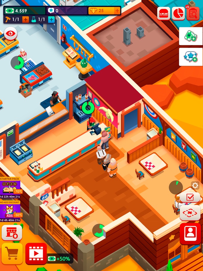 Idle Burger Empire Tycoon—Game