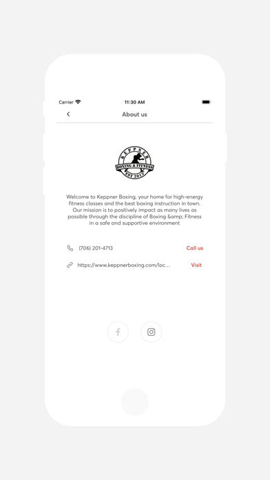 Keppner Boxing & Fitness Screenshot