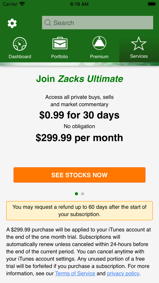#5. Zacks Mobile App (iOS) 由: Zacks Analyst Watch Inc