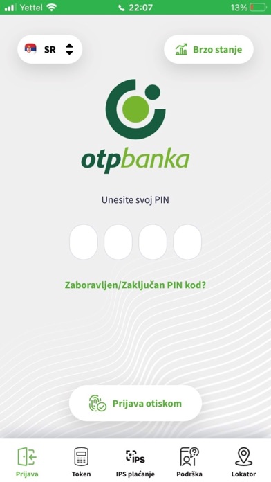 Screenshot #1 pour OTP m-bank