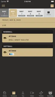 purdue athletics iphone screenshot 2