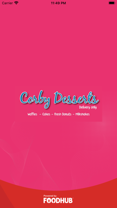 Corby Desserts Screenshot
