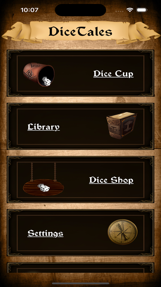 #1. DiceTales (iOS) 由: Sebastian Volling