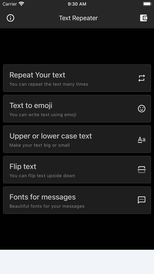 Tttt: Text Repeater - 1.8.1 - (iOS)