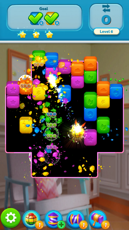 #3. 暇つぶしゲーム Cube Blast (iOS) 来自: Basement Apps, Inc.