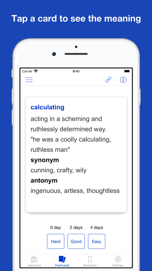 #5. Mastering English Adjectives (iOS) 由: Bui Hoai Trang