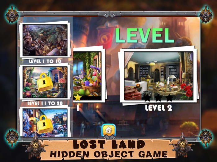 Lost Land Hidden Object Game