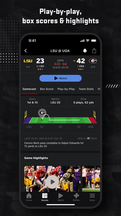 Screenshot 4 of ESPN: Live Sports & Scores App