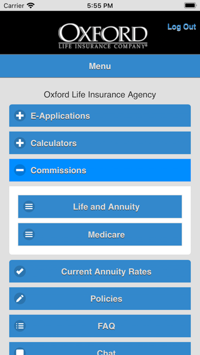 Oxford Mobile Office Screenshot