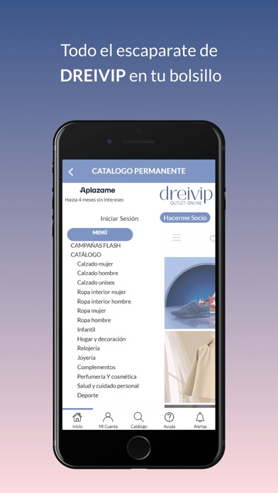 Dreivip: Tu outlet de moda Screenshot
