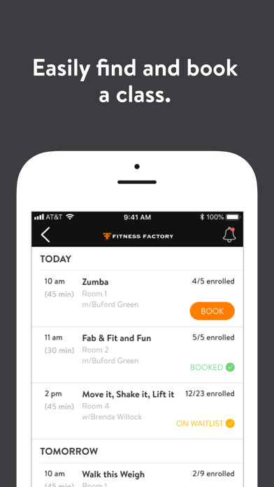 Fitness Factory Online Screenshot