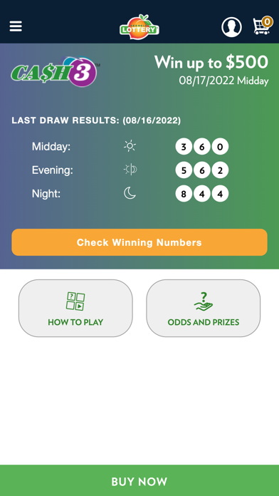 Georgia Lottery Official App Screenshot