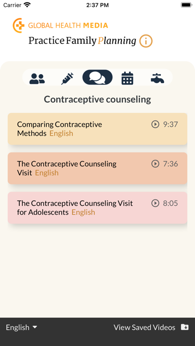 Practice Family Planning Screenshot