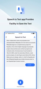 Speech To Text : Audio To Text screenshot #3 for iPhone