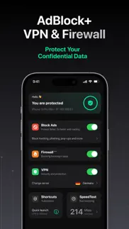 adwise: adblock & vpn iphone screenshot 1