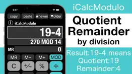 modulo calculator, icalcmodulo iphone screenshot 1