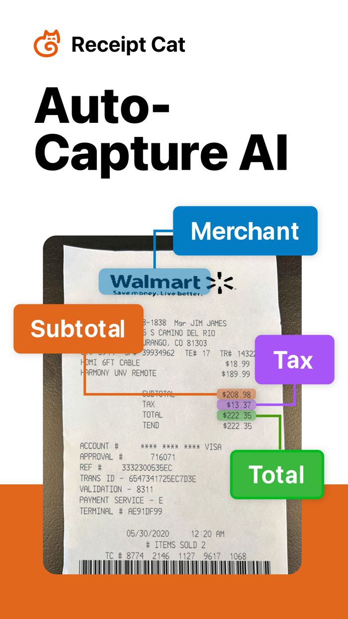 Receipt Cat Receipt Scanner
