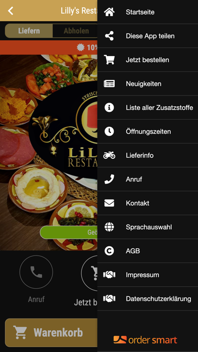 Lilly's Restaurant Bonn Screenshot