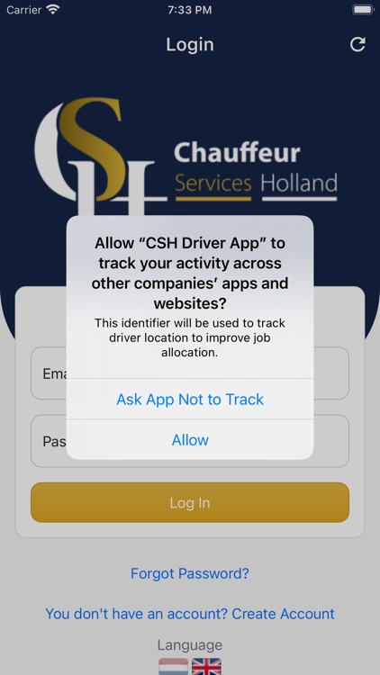 CSH Driver APP